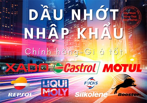 Dầu nhớt - Dầu Nhớt Hồng Thái