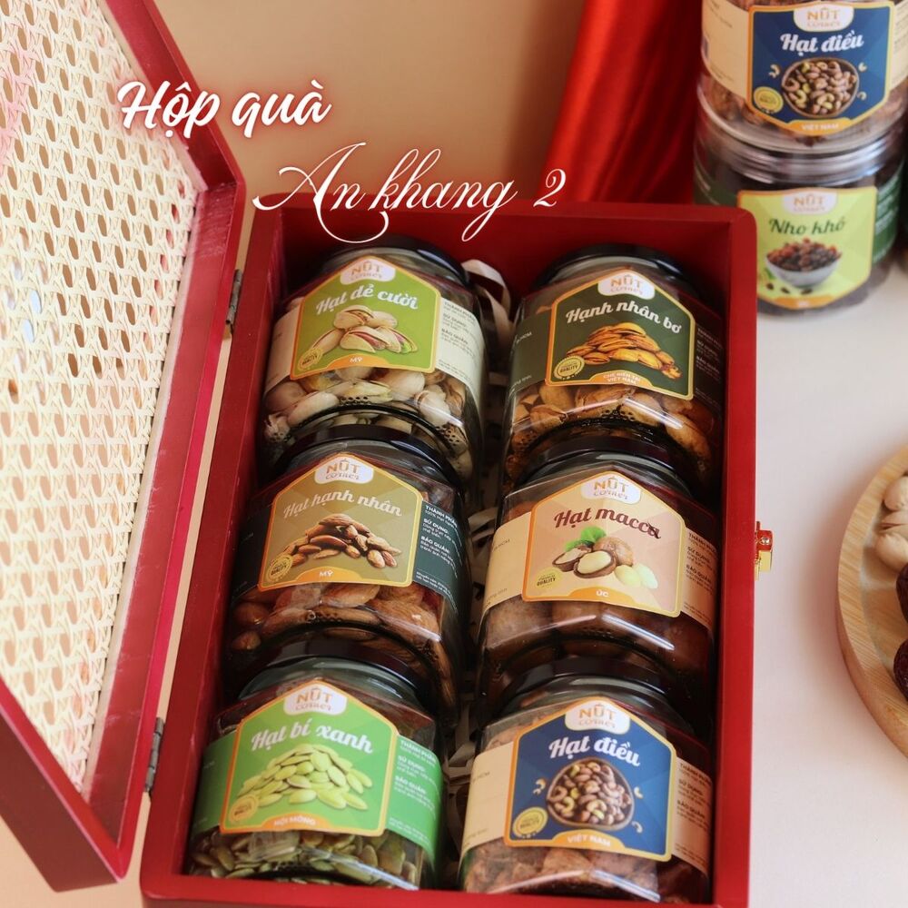 Hộp quà tết an khang - Nut Corner - Công Ty TNHH Vườn Hạt