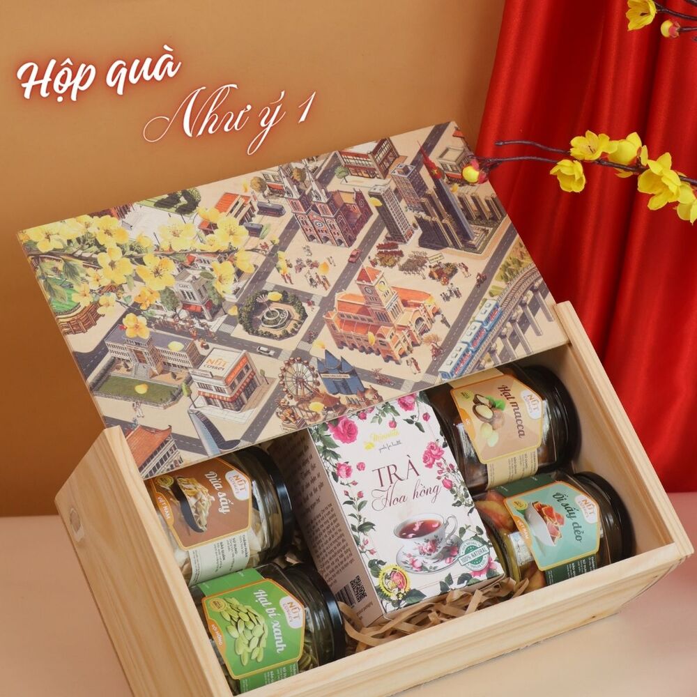 Hộp quà tết như ý - Nut Corner - Công Ty TNHH Vườn Hạt