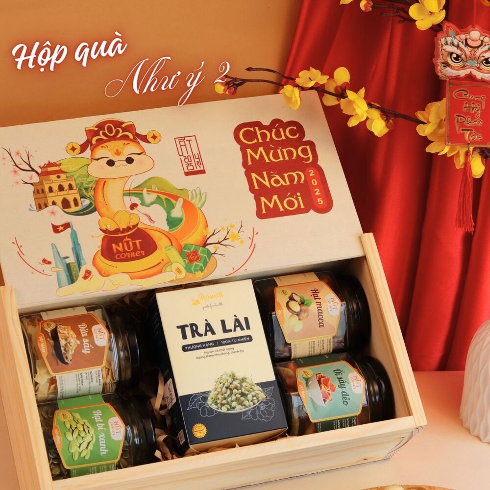 Hộp quà tết như ý - Nut Corner - Công Ty TNHH Vườn Hạt