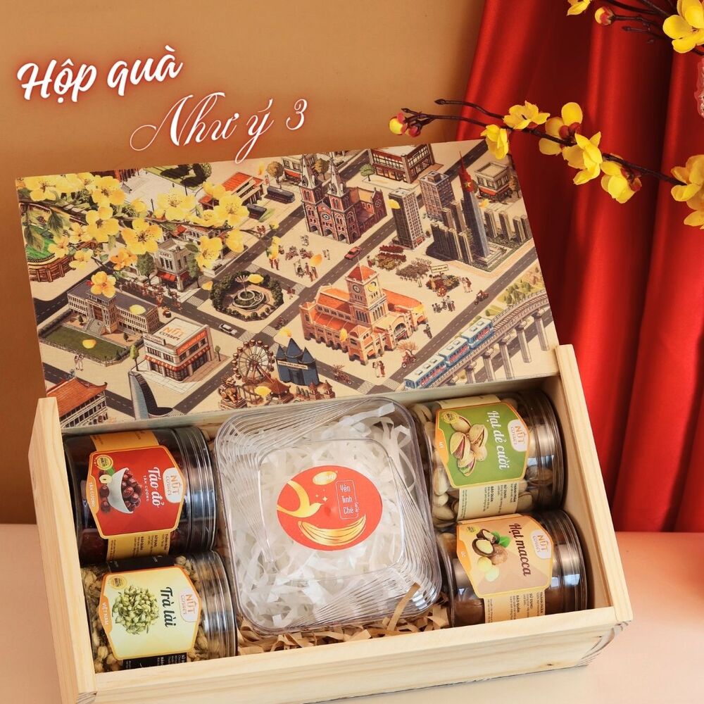 Hộp quà tết như ý - Nut Corner - Công Ty TNHH Vườn Hạt