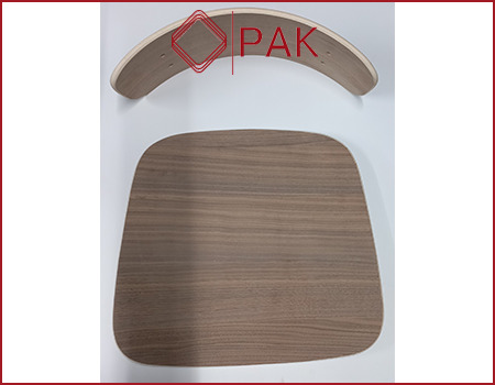 Tựa và mặt ngồi Veneer óc chó