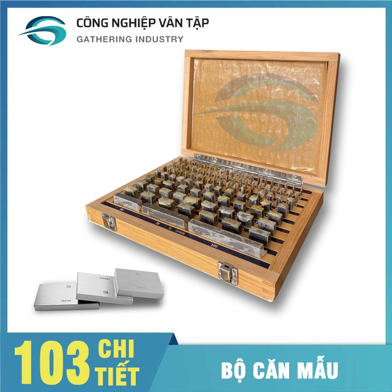 Bộ căn mẫu 103 chi tiết