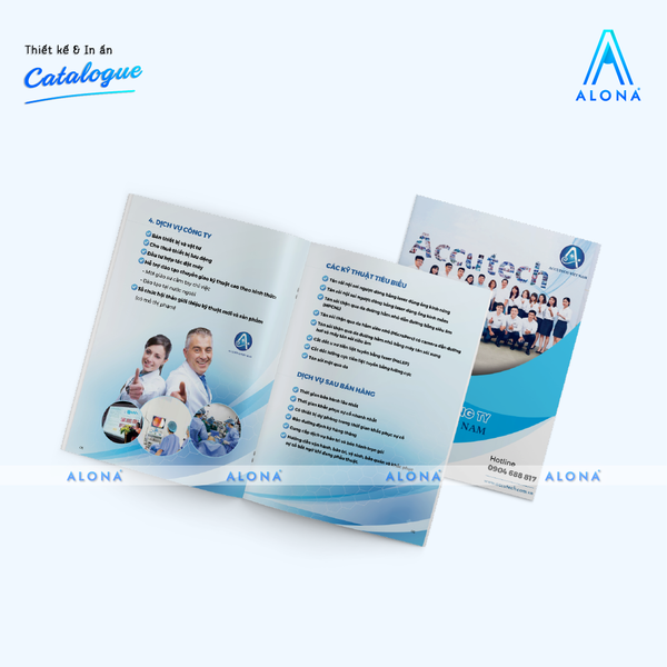 Catalogue đóng kim A5 - Vũ Trụ In ấn Alona - Công Ty TNHH Alona