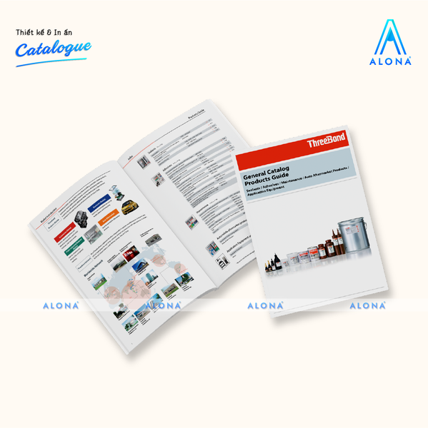 Catalogue keo gáy - Vũ Trụ In ấn Alona - Công Ty TNHH Alona