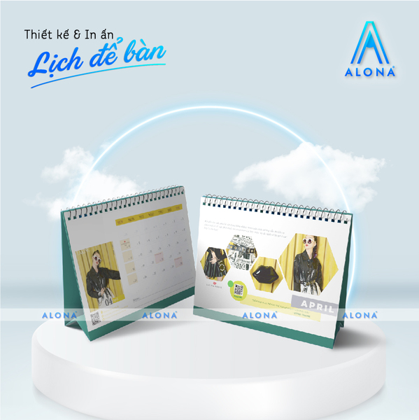 Lịch để bàn độc quyền - Vũ Trụ In ấn Alona - Công Ty TNHH Alona