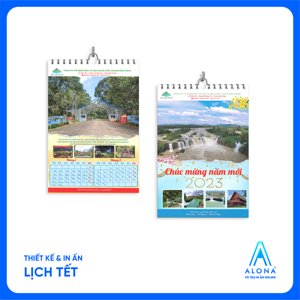 Lịch treo tường - Vũ Trụ In ấn Alona - Công Ty TNHH Alona