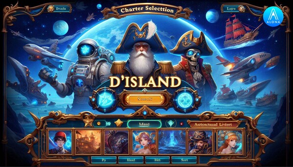 Khám phá tinh cầu thế giới ảo DISLAND - Vũ Trụ In ấn Alona - Công Ty TNHH Alona