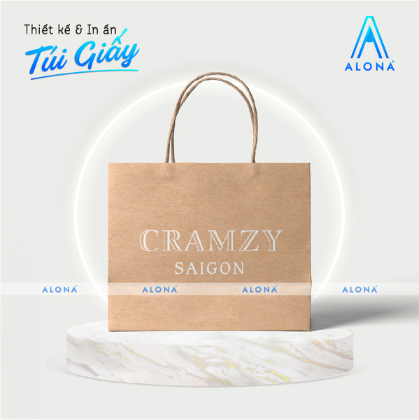 Túi giấy kraft - Vũ Trụ In ấn Alona - Công Ty TNHH Alona