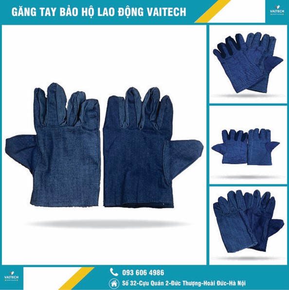 Găng tay vải - Bảo Hộ Lao Động Vaitech - Công Ty TNHH Kỹ Thuật Công Nghiệp Vaitech