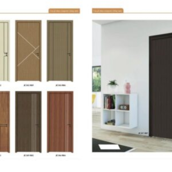 Cửa nhựa giả gỗ - Công Ty TNHH Công Nghệ Và Giải Pháp Xây Dựng Thạnh Phát