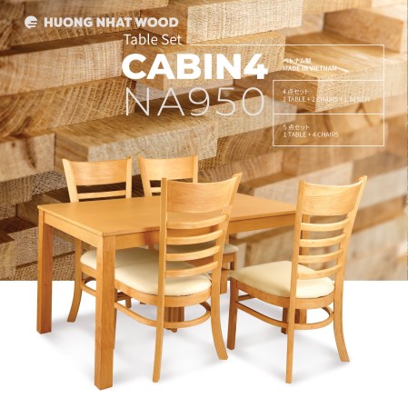 Bộ bàn ghế gỗ
