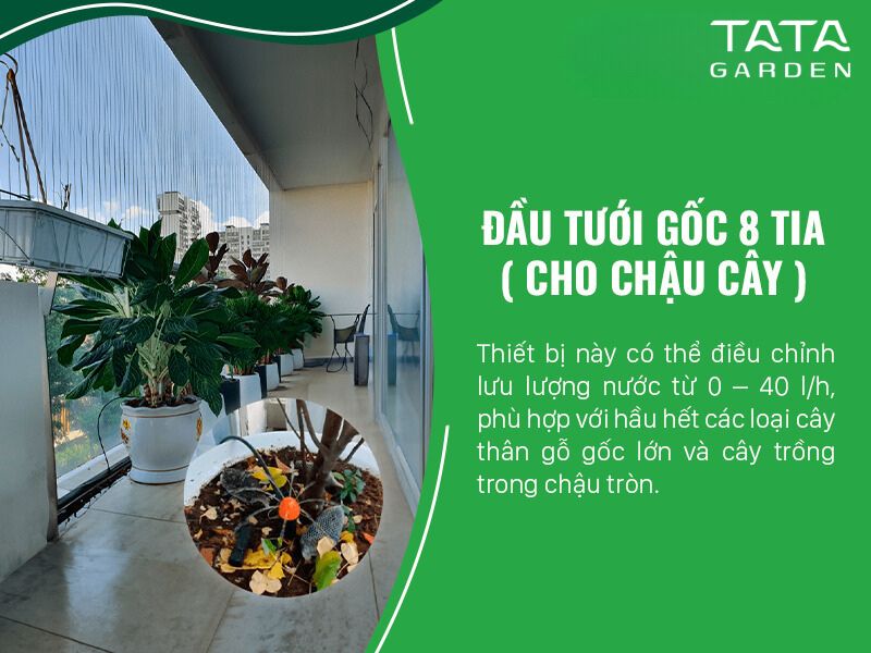 Giải pháp tưới cây ban công - Thiết Bị Tưới Tự Động Claber - Công Ty TNHH Kỹ Thuật NTS