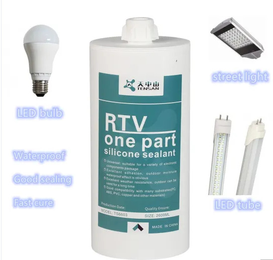 Keo silicone dán đèn led, linh kiện