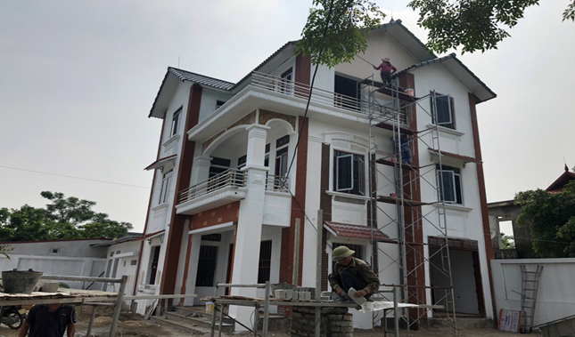 Thi công sơn ngoại thất