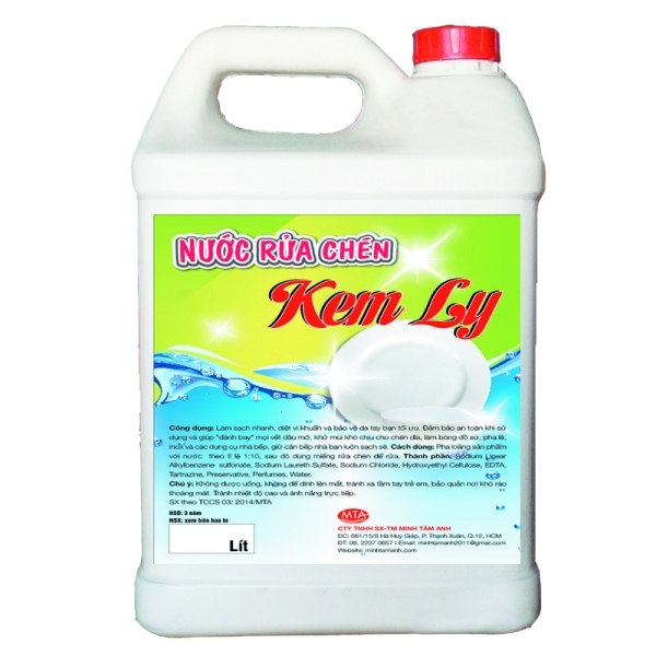 Rửa chén Kemly