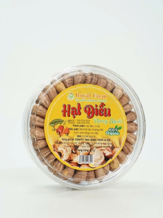 Hạt điều - Hạt Dinh Dưỡng Royal Farm - Công Ty TNHH Royal Farm Hà Nội