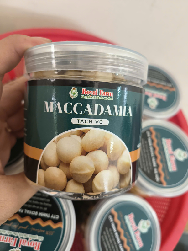 Hạt macca tách vỏ - Hạt Dinh Dưỡng Royal Farm - Công Ty TNHH Royal Farm Hà Nội