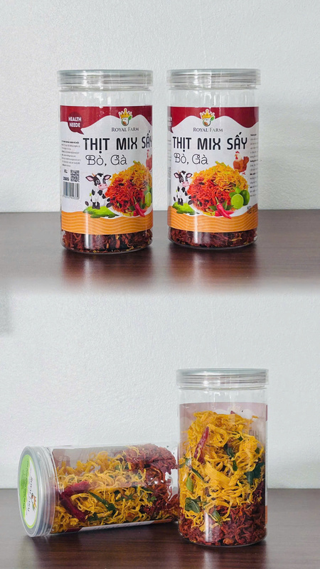 Thịt mix sấy