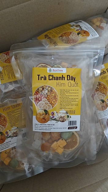 Trà chanh dây - Hạt Dinh Dưỡng Royal Farm - Công Ty TNHH Royal Farm Hà Nội