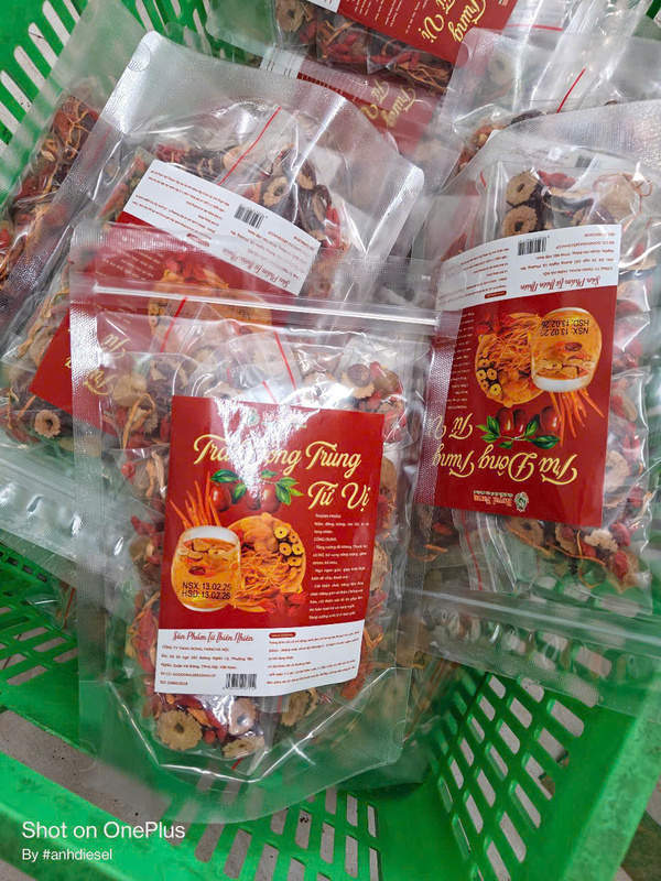 Trà đông trùng tứ vị - Hạt Dinh Dưỡng Royal Farm - Công Ty TNHH Royal Farm Hà Nội