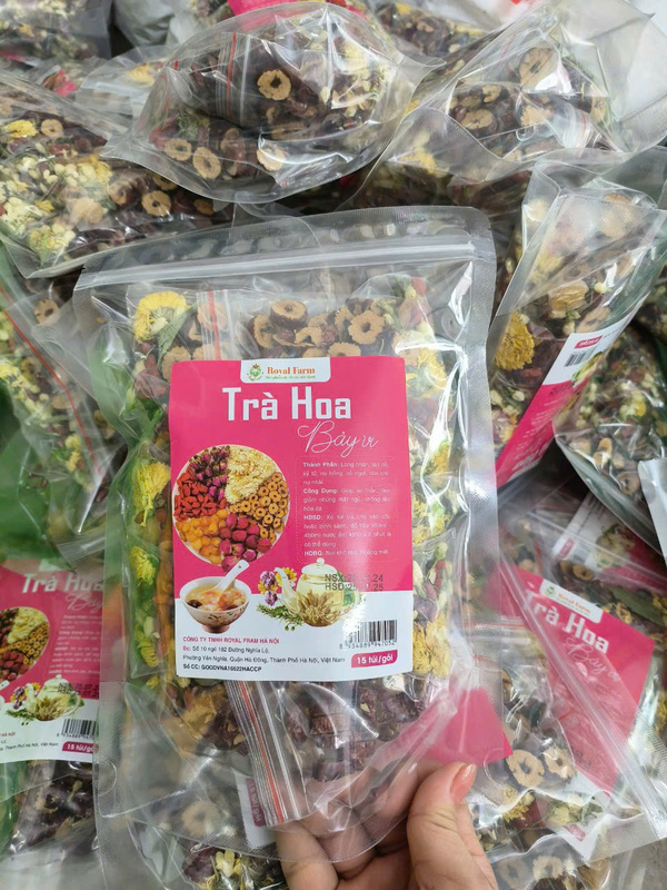 Trà hoa bảy vị - Hạt Dinh Dưỡng Royal Farm - Công Ty TNHH Royal Farm Hà Nội