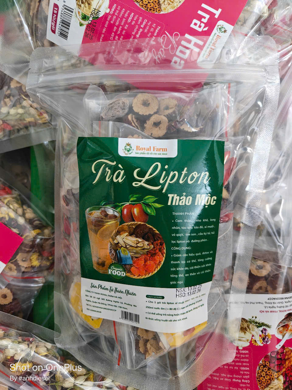 Trà Lipton thảo mộc - Hạt Dinh Dưỡng Royal Farm - Công Ty TNHH Royal Farm Hà Nội