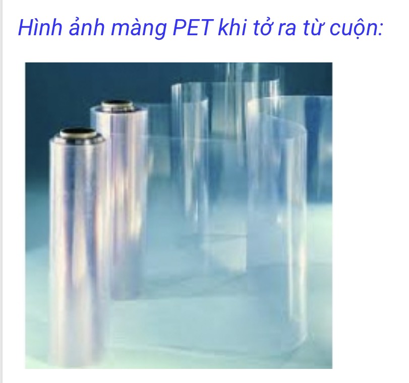 Màng nhựa PET - Bao Bì Nhựa PET - Công Ty Cổ Phần Nhựa Đạo An