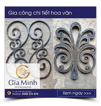 Gia công chi tiết hoa văn - CNC Gia Minh - Công Ty TNHH Cơ Khí Kỹ Thuật Gia Minh