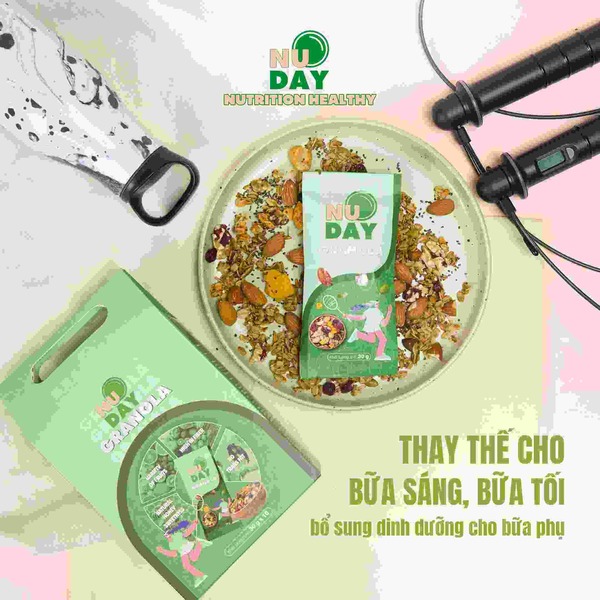 Granola siêu hạt ngũ cốc dinh dưỡng ăn kiêng - Hạt Dinh Dưỡng Quốc Phong - Công Ty TNHH Nông Sản Quốc Phong