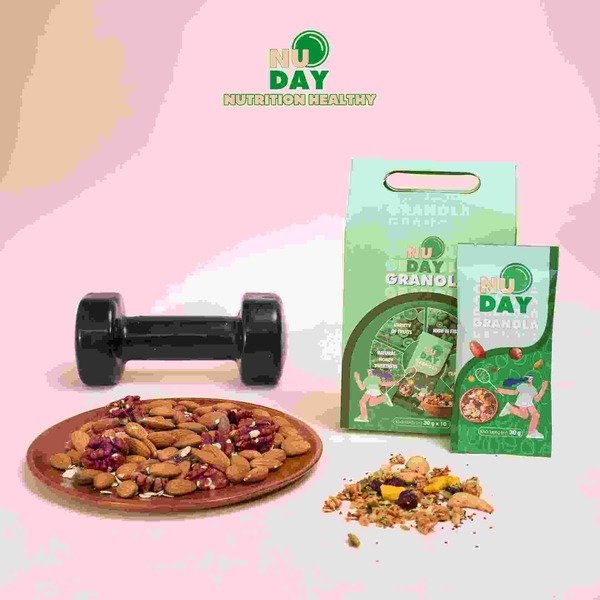 Granola siêu hạt ngũ cốc dinh dưỡng ăn kiêng - Hạt Dinh Dưỡng Quốc Phong - Công Ty TNHH Nông Sản Quốc Phong