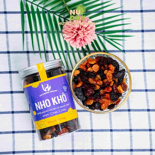 Nho khô Chile sấy - Hạt Dinh Dưỡng Quốc Phong - Công Ty TNHH Nông Sản Quốc Phong