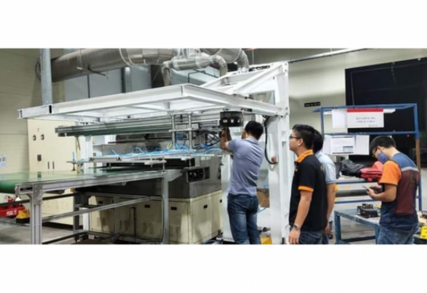 Tay gắp robot băng tải - Công Ty Cổ Phần Sản Xuất Và Dịch Vụ Leanmac