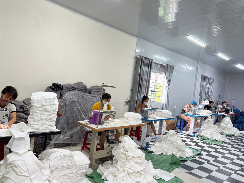 Hình ảnh nhà xưởng sản xuất Husotex