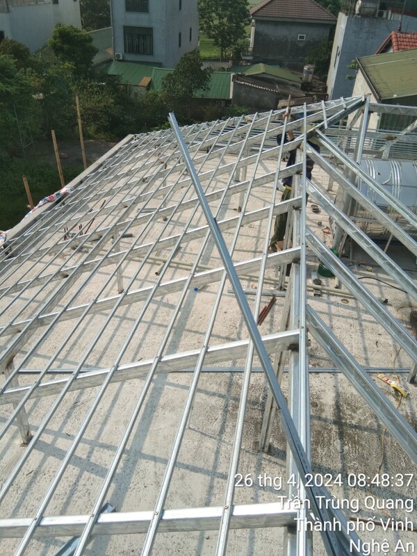 Thi công kết cấu thép, nhà tiền chế