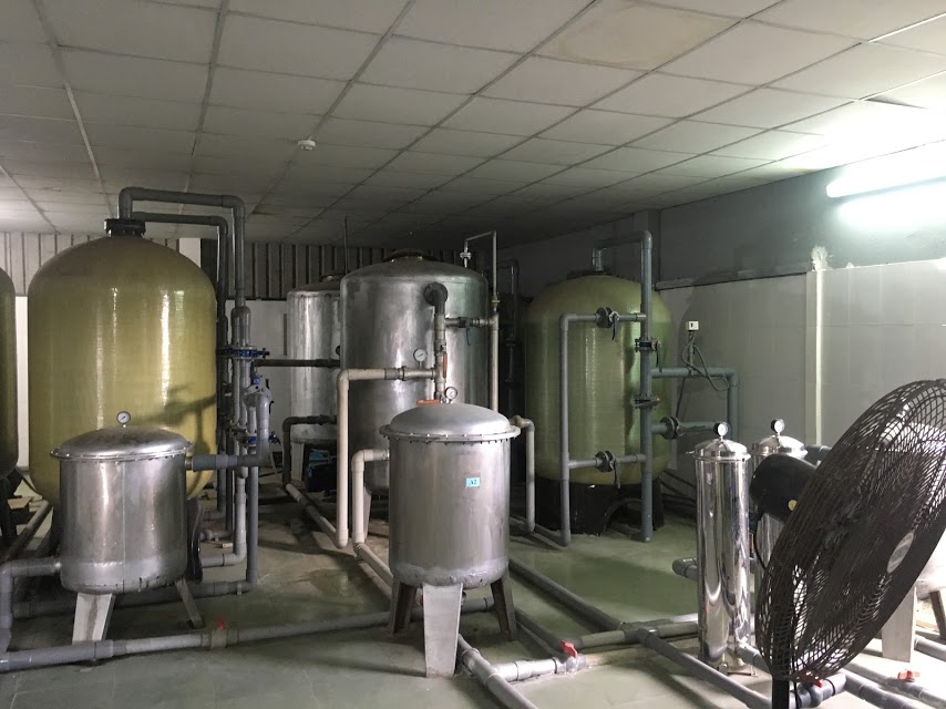 Xử lý nước sống cấp cho sinh hoạt