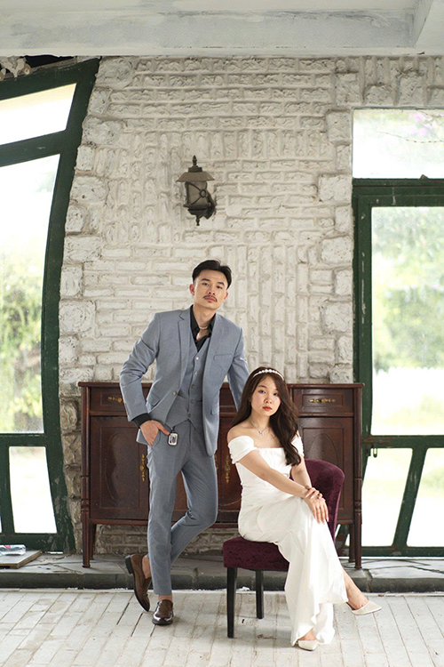 May vest, comple chú rể