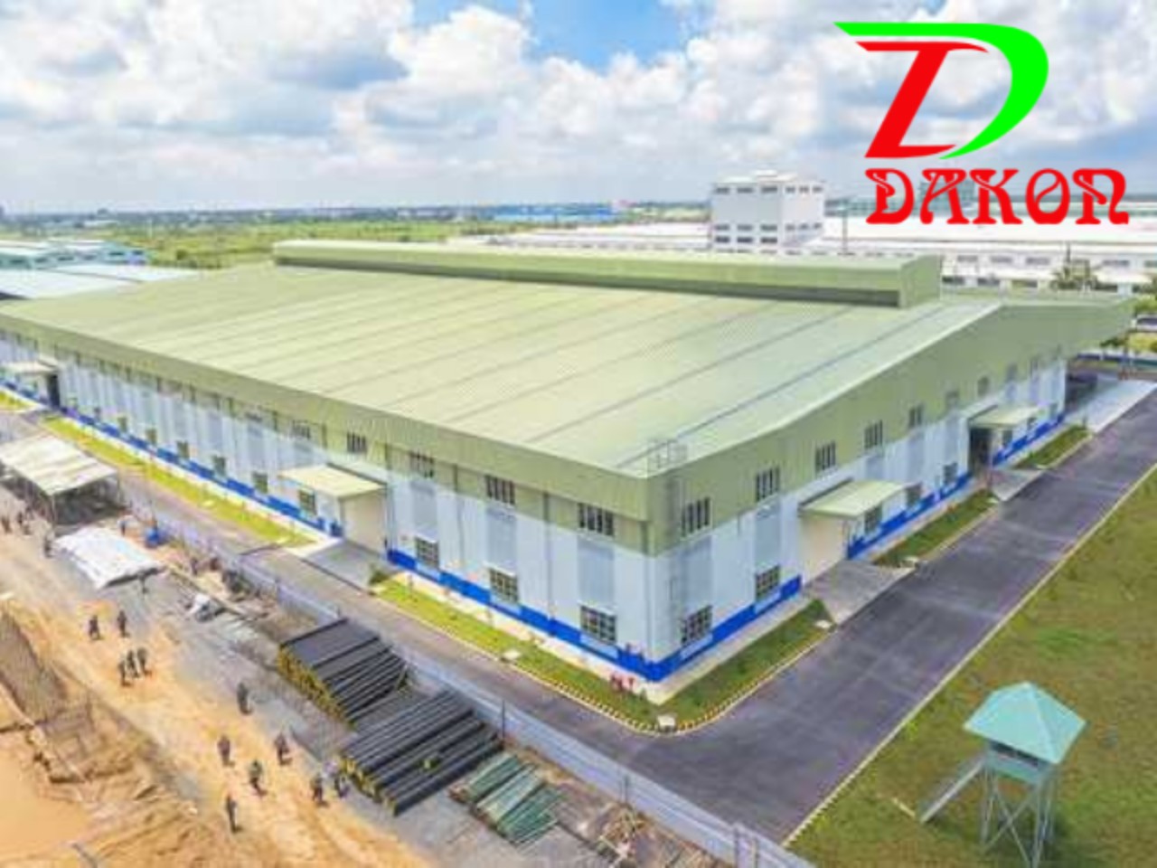 Nhà xưởng - KCN Đồng Văn 3 - Xây Dựng DAKON - Công Ty TNHH Thương Mại Và Xây Dựng DAKON