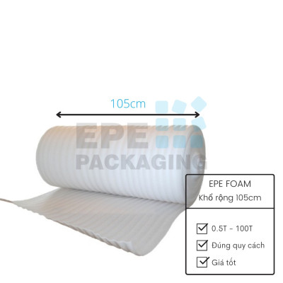 Cuộn PE Foam khổ rộng 105cm