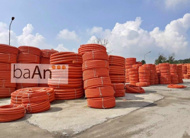 Ống nhựa xoắn HDPE Santo - Công Ty TNHH Vật Liệu Xây Dựng Xuất Nhập Khẩu Bảo Châu
