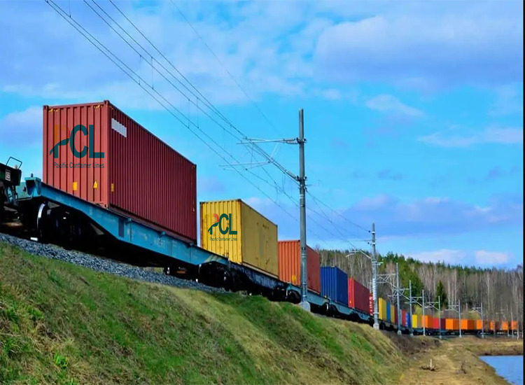 Dịch vụ vận chuyển Container bằng đường sắt - PCL - Công Ty Cổ Phần Vận Tải Biển Container Thái Bình Dương