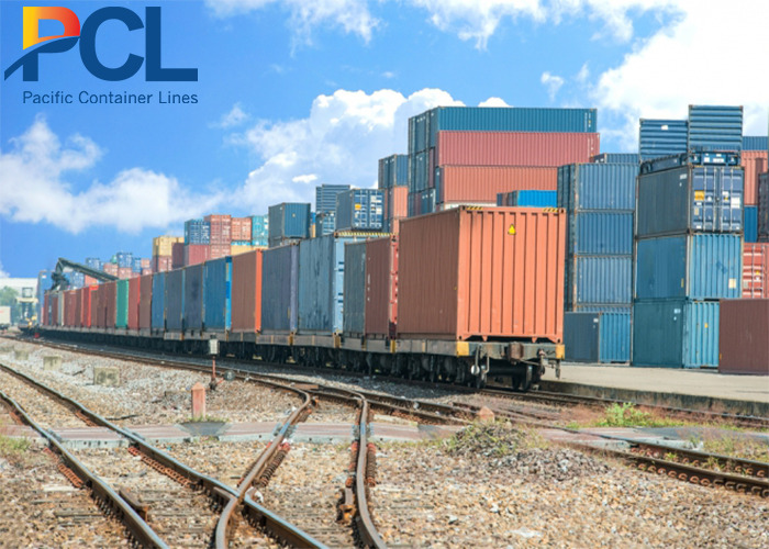 Dịch vụ vận chuyển Container bằng đường sắt - PCL - Công Ty Cổ Phần Vận Tải Biển Container Thái Bình Dương