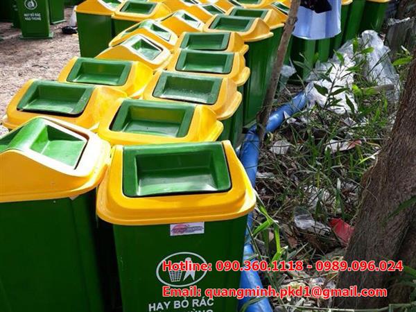 Thùng rác nhựa HDPE - Môi Trường Quang Minh - Công Ty TNHH Công Nghiệp Môi Trường Quang Minh