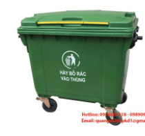 Thùng rác nhựa HDPE - Môi Trường Quang Minh - Công Ty TNHH Công Nghiệp Môi Trường Quang Minh