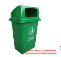 Thùng rác nhựa HDPE - Môi Trường Quang Minh - Công Ty TNHH Công Nghiệp Môi Trường Quang Minh