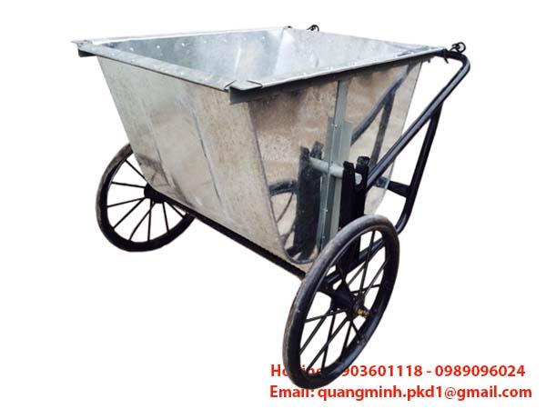 Xe gom rác 400L - Môi Trường Quang Minh - Công Ty TNHH Công Nghiệp Môi Trường Quang Minh