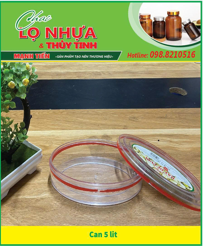 Can nhựa 5L