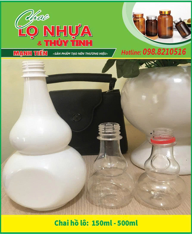 Chai hồ lô 150ml - 500ml