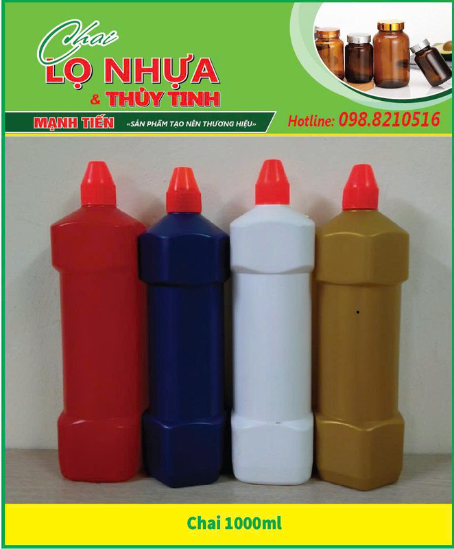 Can nhựa 1000ml