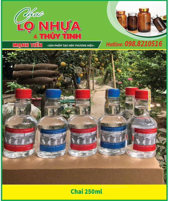 Can nhựa 250ml